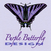 Purple Butterfly Design